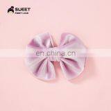 New Children's Hair Accessories Soft Velvet Baby Hairpin 21 Color Fan-shaped Bow Princess Hairpin thumbnail-5
