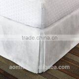 Luxury 5 Star Decorative 100% Polyster Hotel Bed Skirt Queen Bed Skirt thumbnail-4