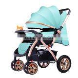 Hot Sale Light Weight Stroller Multifunction Infant Pushchair Reversible Travel Pram thumbnail-2