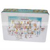 Square Tin Box thumbnail-1