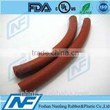 10 Shore C Brownish-red Color Soft Rubber Tubing thumbnail-2