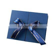 Luxury Design Packaging Mens Perfume Double Opening Gift Box Set Packaging With Ribbon Custom Logo Mystery Box thumbnail-4