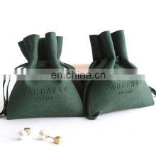 PandaSew Wholesale Jewelry Bag High Quality Microfiber Jewelry Pouch With Custom Logo thumbnail-2