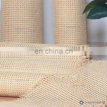 Natural Mesh Rattan Cane Webbing Roll Woven Bleached Rattan Webbing Cane For Sale Open Mesh Rattan Cane Webbing thumbnail-3