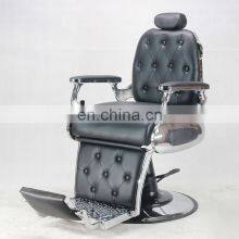 Hair Salon Hairdressing Chair Gold-plated Luxury Hairdressing Shaving Men's Hair Cutting Chair thumbnail-3