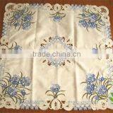 Embroidery Table Cloth and Cushion Cover 100% Cotton Damask Tablecloth Chair Covers and Tablecloth Hotel Tablecloth thumbnail-3