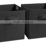 Foldable Fabric Storage Box, Folding Basket Set of 2 thumbnail-5