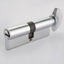 Fan Thumbturn Single Open Euro Profile Brass Lock Cylinder thumbnail-2