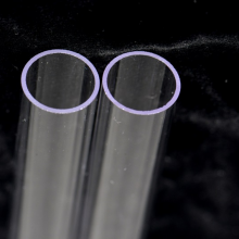 Transparent Ozone Free Quartz Tube Quartz Glass Tubes for Germicidal Lamp thumbnail-2