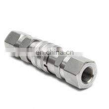5075PSI ISO16028 Series Flush Face Hydraulic Quick Connect Fitting for Skid Steer Loaders With Flat Valve Shut-off System thumbnail-3