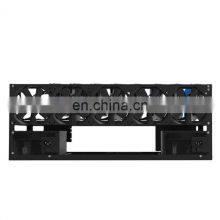 6 GPU 8 GPU 10 GPU Open Air Frame Stackable Rigs Case Computer Rack Factory stock