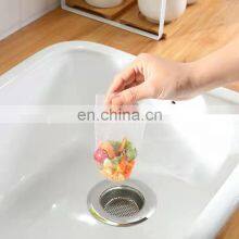 China Anti-blocking Sink Drain Hole Trash Strainer Net Storage Bags Mesh Disposable Sewer Garbage Filter Water Bag for Kitchen thumbnail-4