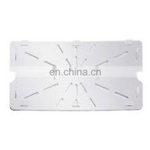 Clear Plastic Polycarbonate PC Insulated Food Pan NSF Certificated Kitchen Plastic Dinnerware Lunch Box thumbnail-3