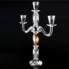 Hot Selling Wedding Candle Holder Ornament Crystal Headed Candle Holder Candle Stand thumbnail-5