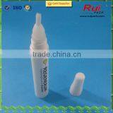 5ml Plastic Tube With Matt Finishing, PE Tube With Brush Cap