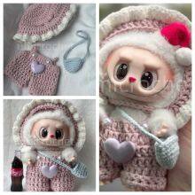 LABUBU CROCHET CLOTHING ACCESSORIES PRINCESS thumbnail-2