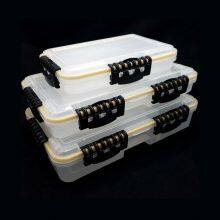 Fishing Tackle Box Waterproof Box Transparent Utility Lure Box Fishing Tools