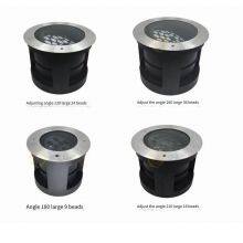 304 Stainless Steel Surface Ring In-ground Lights, 36w/54w, Adjustable Angle, In-ground Lights for Tree Lighting, Outdoor Waterproof thumbnail-2