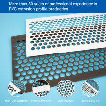 Leaf Filter PVC Gutter Protector Gutter Guard Rain Water Drainage Plastic PVC Gutter Cover thumbnail-2