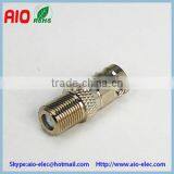 BNC Female Jack to F FEMALE JACK F Female BNC Female RF Connector Adaptor thumbnail-1