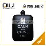 18/8 304 FDA and LFGB High Quality Father's Days Square Hip Flask Gift for Men