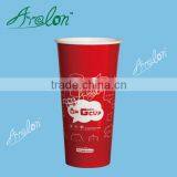 High Quality Flexo Print Disposable Cold Drink Paper Cups for Birthday Party
