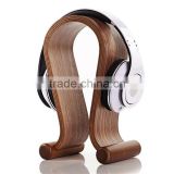 Luxury Headphone Wood Holder, Stand for Phone Wireless Bluetooth Headphone