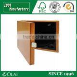 Yellow Lacquer Ligneous Box For CD Player