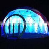 Geodesic Dome Marquee Event Geodesic Dome Tent Half White and Half Transparent PVC 200person Canpoy for Sale