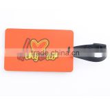 PVC luggage tags for travelling