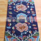 Flower Pattern Woollen Carpet thumbnail-1
