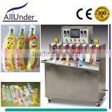 Semi Automatic 8 Heads Japanese Tofu Bag Filling and Sealing Machine thumbnail-1