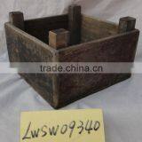 Distressed PE Coated Wooden Small Onion Planter Box thumbnail-1