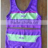 Mature Lady Red Bra and Panty Set