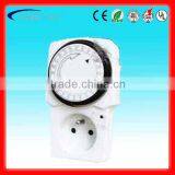 GT3-2110 French type electric TIMER PLUG with CE