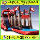 Red Flags Inflatable Plastic Water Slide Outdoor Sports thumbnail-2