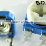 504-500K Horizontal Blue and White Adjustable Resistance