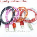 New Style Usb Data Cable Colorful Micro Perfume Cable Microb Download Usb Data Cable