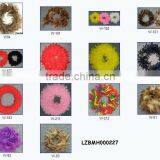 coque feather Christmas Wreath LZBMH000227