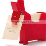 Pony Desktop Memo Note Holder Stand Office Gift With Pen Clip,Bk4111 thumbnail-2