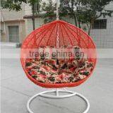 French Wrought Iron Rattan Hammock Chair on Sale thumbnail-1