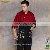 Japan Style Restaurant Hotel Waitress Bar Staff Black Uniform Japanese Sushi Uniform thumbnail-4