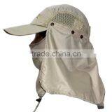 360 Degree Sun and UV Protection Removable Flap Jungle Hat,fishing Hat for Fishing Hiking Garden Work Outdoor Activities thumbnail-1