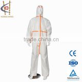 Fr White Industrial Factory Anti Chemical Dust Protective Coverall