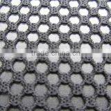 Terylene Width 160cm Weight 120gsm Honeycomb Poly Net Hexagon Sportswear Lycra Cut Out Mesh 4way Stretch Fabric thumbnail-3