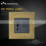 Mordio Zinc Bathroom Shaver Supply Unit