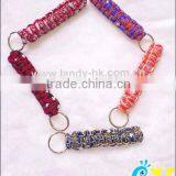 Wholesale Survival 550 Paracord Keychain,chinese Key Chains