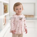 DB922 dave bella 2014 spring 100% cotton babi outwear baby clothes baby T-shirt wholesale baby clothes