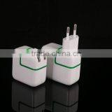 2-Port 5V/2A Compact USB Wall Charger/Portable Charger All-In-One Travel Charger for IPhone, IPad, IPod, Smartphones, 5V Tablets thumbnail-2