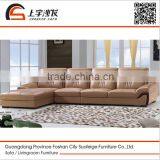 Suofeige American Luxury Living Style Leather Corner Sofa 5889 thumbnail-1